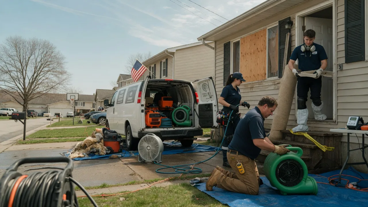 Water Damage Restoration in Home, PA near me